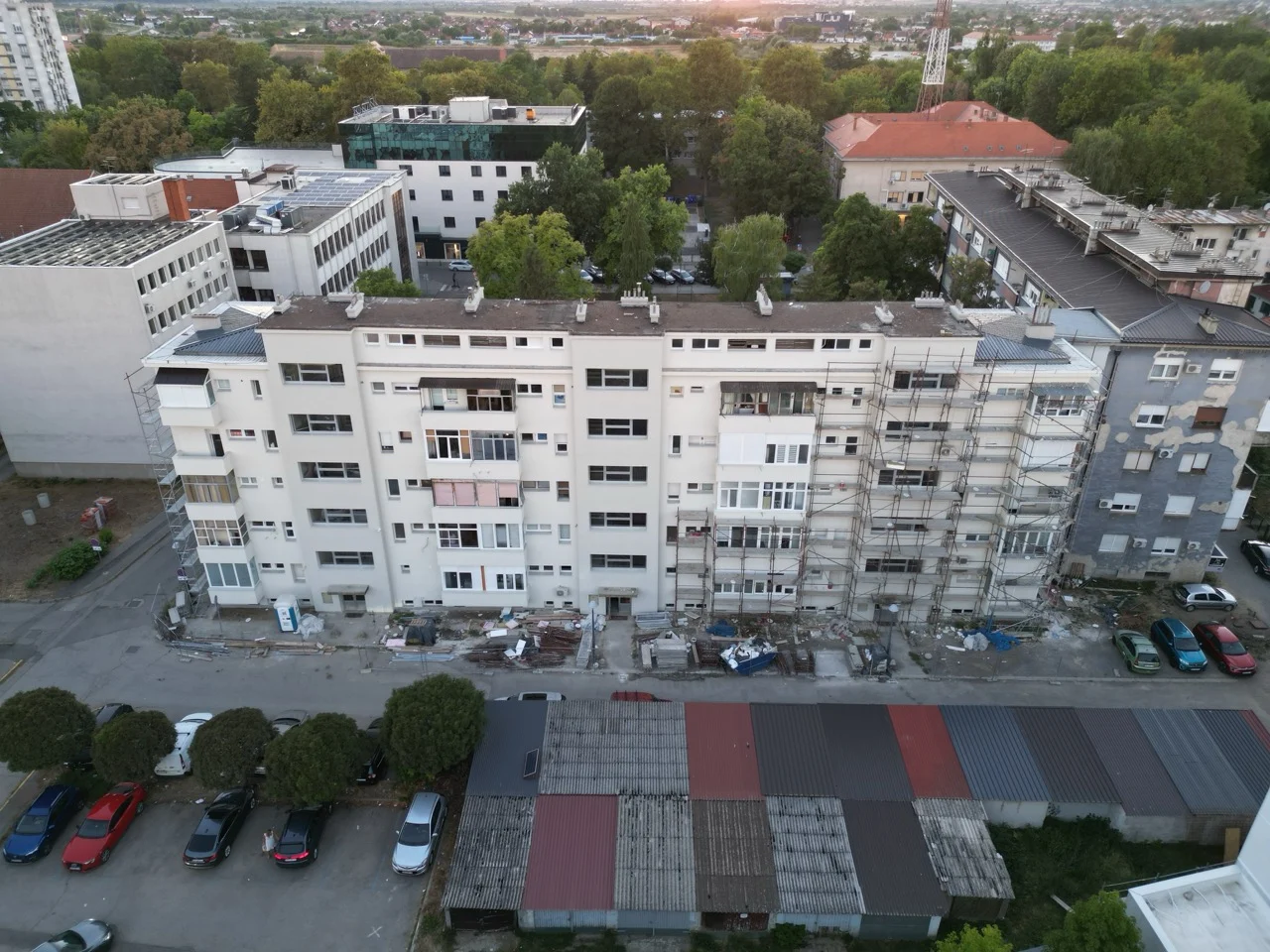 Pročelje zgrade nakon energetske obnove